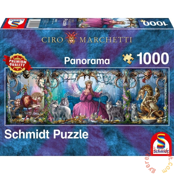 Schmidt 1000 db-os Panoráma puzzle - Ice Palace, Marchetti (59612)