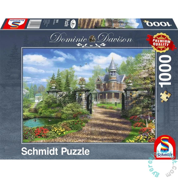 Schmidt 1000 db-os puzzle - Idyllic Country Estate, Dominic Davison (59618)