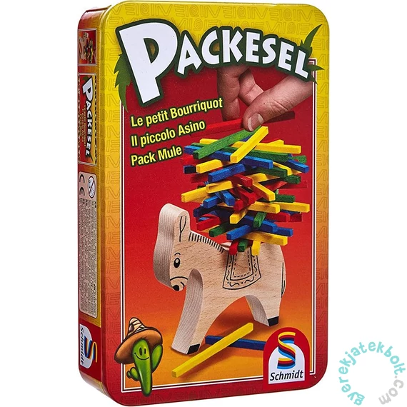 Schmidt - Málhás Szamár társasjáték fémdobozban