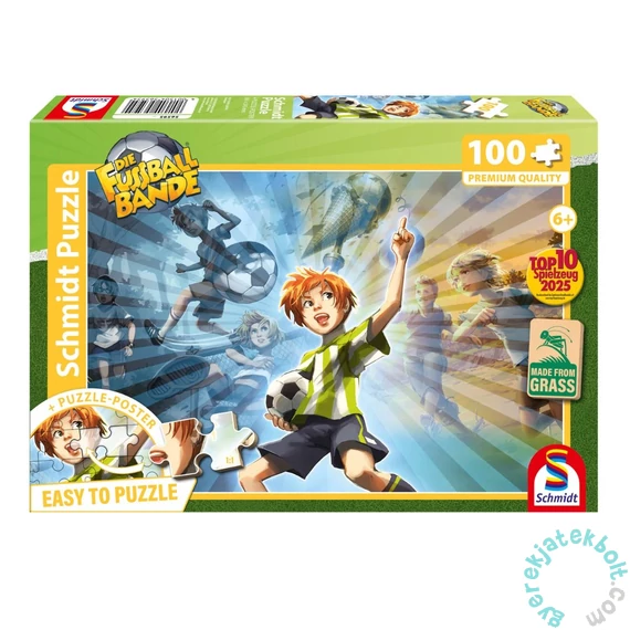 Schmidt 100 db-os puzzle - Die Fussballbande - Kampfgeist (56595)