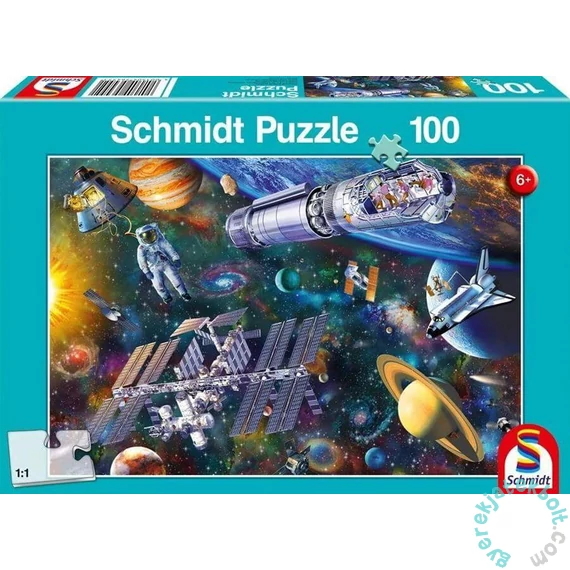 Schmidt 100 db-os puzzle - Space fun (56455)