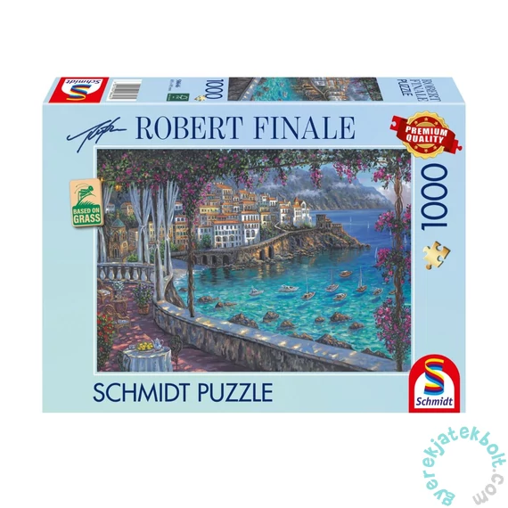 Schmidt 1000 db-os puzzle - Amalfi Coast, Robert Finale (58646)