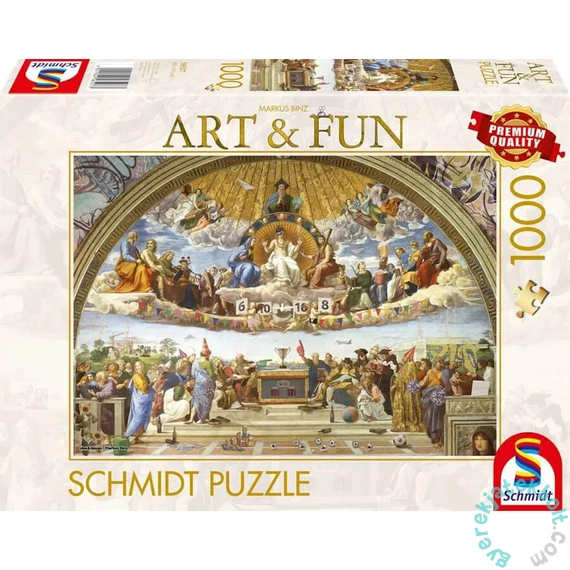 Schmidt 1000 db-os puzzle - Disputation of the Holy Sacrament 2024 (58527)