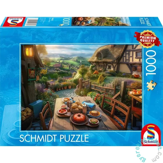 Schmidt 1000 db-os puzzle - Breakfast with a view (59763)