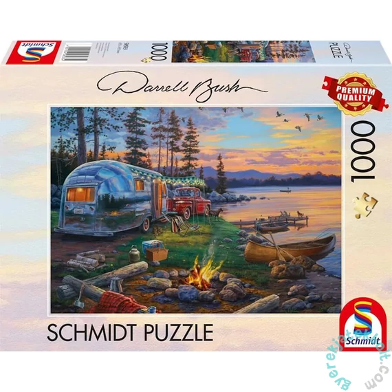 Schmidt 1000 db-os puzzle - Campfire paradise (58533)