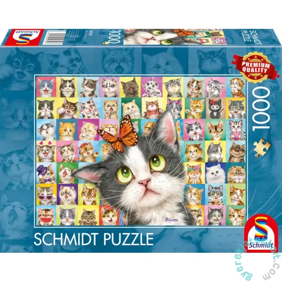 Schmidt 1000 db-os puzzle - Cat mimic (59759)