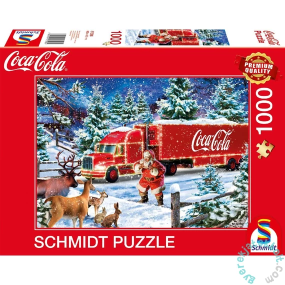 Schmidt 1000 db-os puzzle - Coca Cola - Christmas Truck (57598)