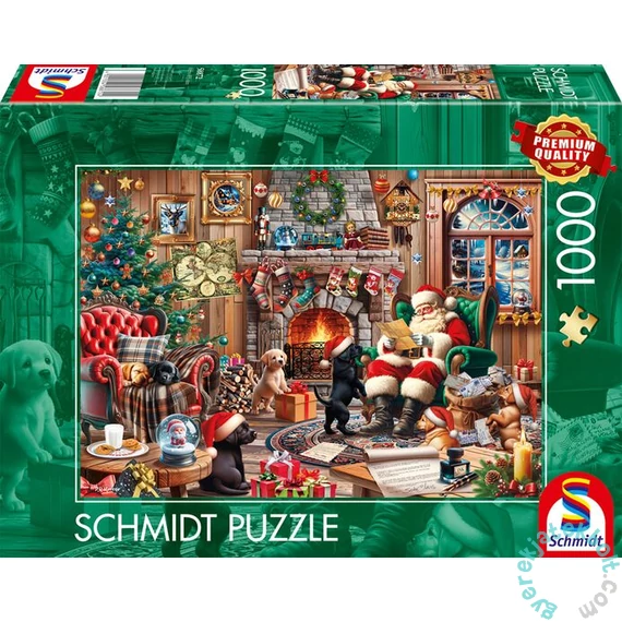 Schmidt 1000 db-os puzzle - Cosy Christmas (58872)