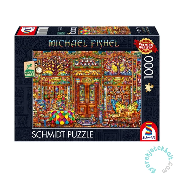 Schmidt 1000 db-os puzzle - Glass menagerie, Michael Fischel (58614)