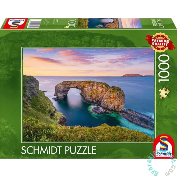 Schmidt 1000 db-os puzzle - Great Pollet sea arch, Fanad, Ireland, Co Donegal (59772)