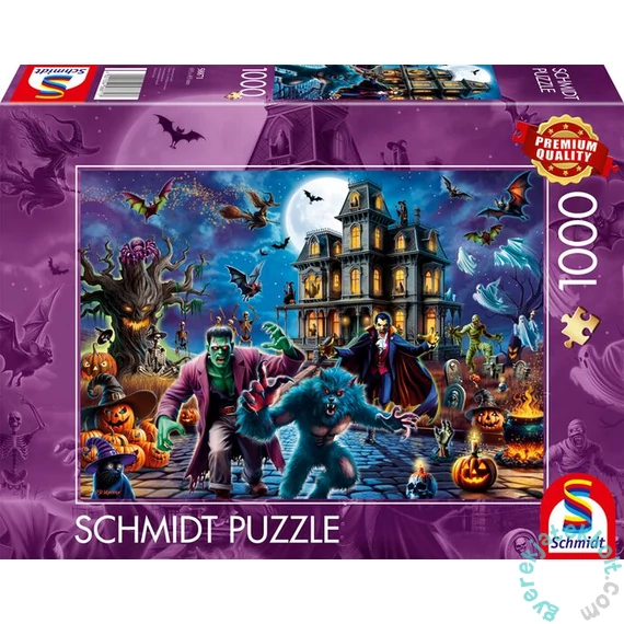 Schmidt 1000 db-os puzzle - Halloween night (58871)