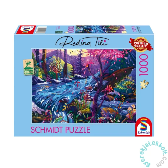 Schmidt 1000 db-os puzzle - In the river of dreams, Redina Tili (58641)