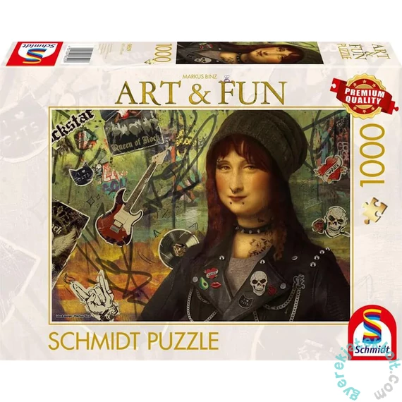 Schmidt 1000 db-os puzzle - Mona Lisa 2024 (58529)