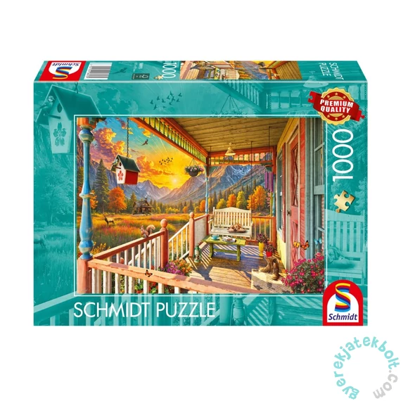 Schmidt 1000 db-os puzzle - Mountain veranda (58893)