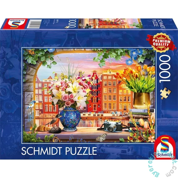 Schmidt 1000 db-os puzzle - Sojourn in Amsterdam (59771)