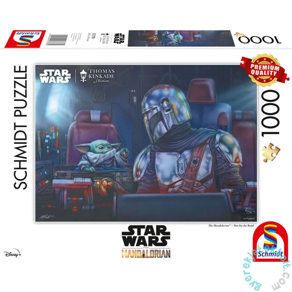 Schmidt 1000 db-os puzzle - Star Wars The Mandalorian - Two for the Road (57378)