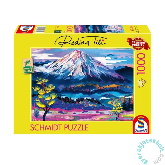 Schmidt 1000 db-os puzzle - The calm of the mountain, Redina Tili (58644)