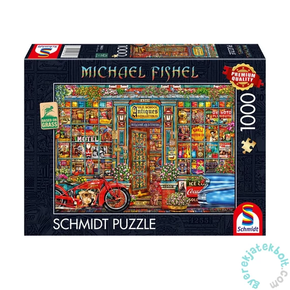 Schmidt 1000 db-os puzzle - Treasures of the past, Michael Fischel (58613)