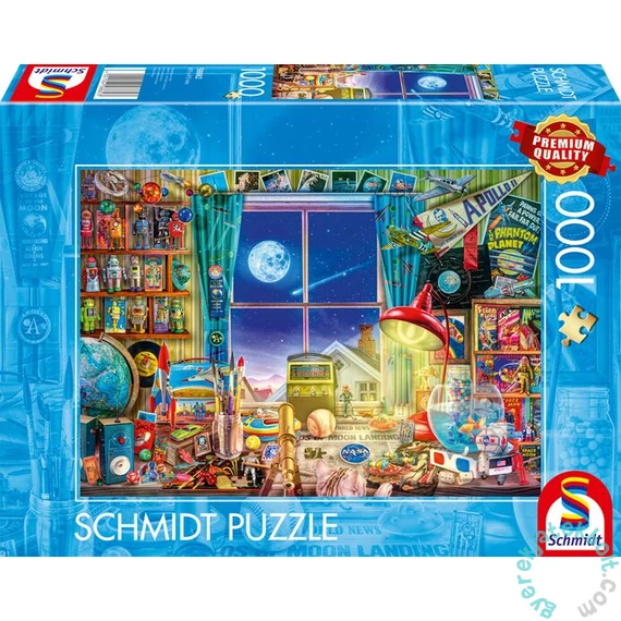 Schmidt 1000 db-os puzzle - Up to the moon (58882)