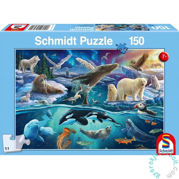 Schmidt 150 db-os puzzle - Arctic animals (56484)