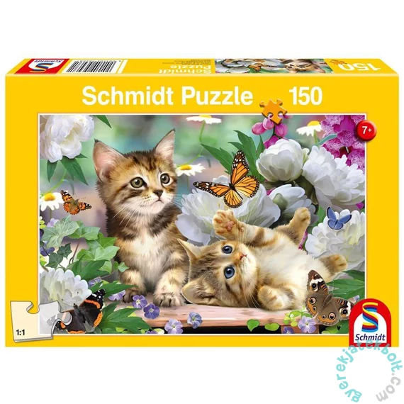 Schmidt 150 db-os puzzle - Playful kittens (56468)
