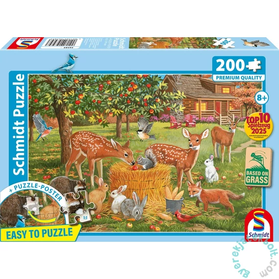 Schmidt 200 db-os puzzle - Animal picnic (56589)