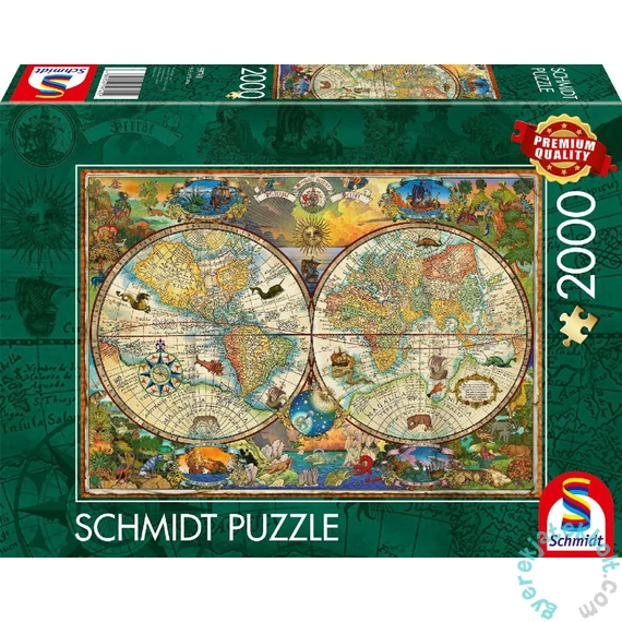 Schmidt 2000 db-os puzzle - Creatures of the Earth