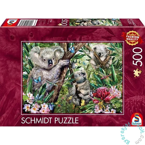 Schmidt 500 db-os puzzle - Cute Koala Family