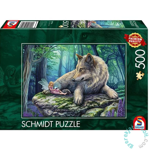 Schmidt 500 db-os puzzle - Wolf and Elf (59714)
