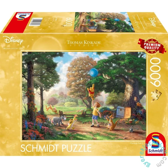 Schmidt 6000 db-os puzzle - Disney - Winnie the Pooh II, Thomas Kinkade
