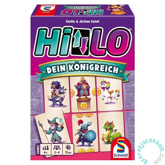 Schmidt - HiLo, Dein Königreich társasjáték (40680)