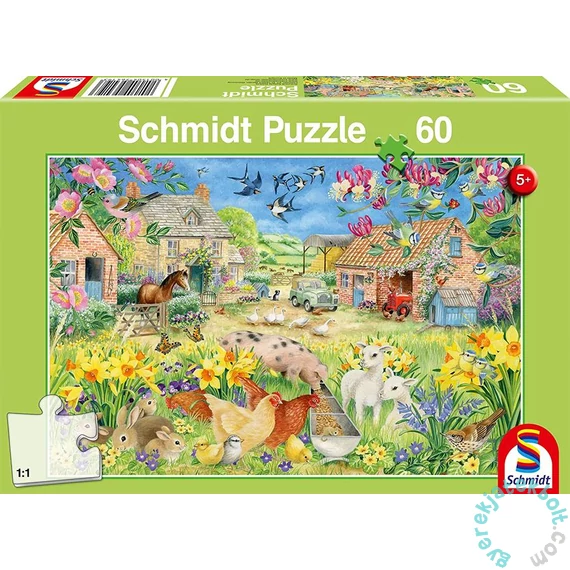 Schmidt 60 db-os puzzle - My little farm (56419)