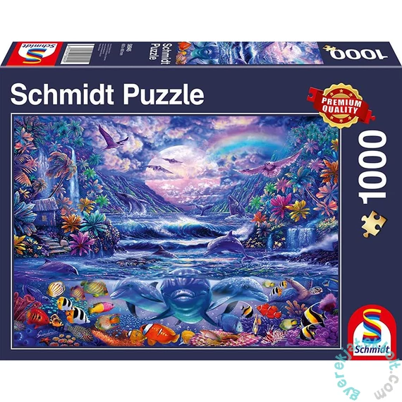Schmidt 1000 db-os puzzle - Moonlight oasis (58945)