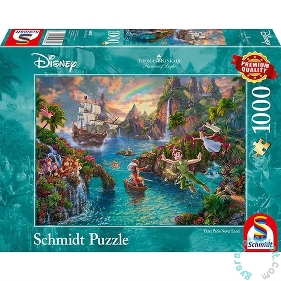 Schmidt 1000 db-os puzzle - Disney, Peter Pan (59635)