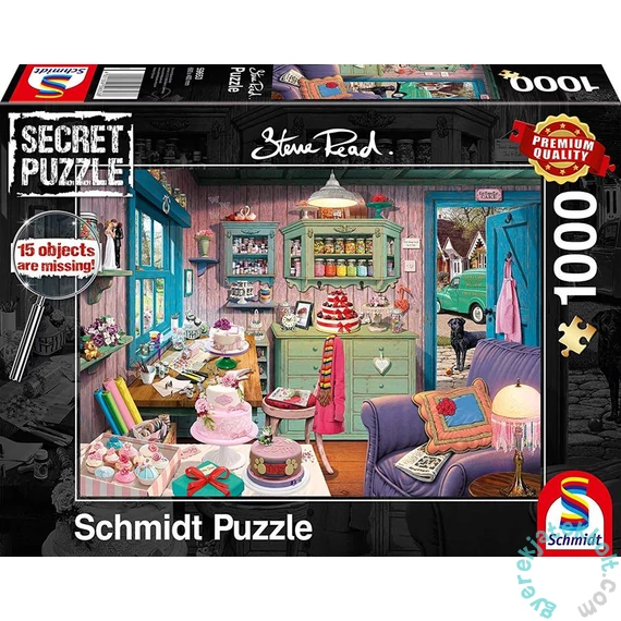 Schmidt 1000 db-os Secret puzzle - Grandmother's room (59653)