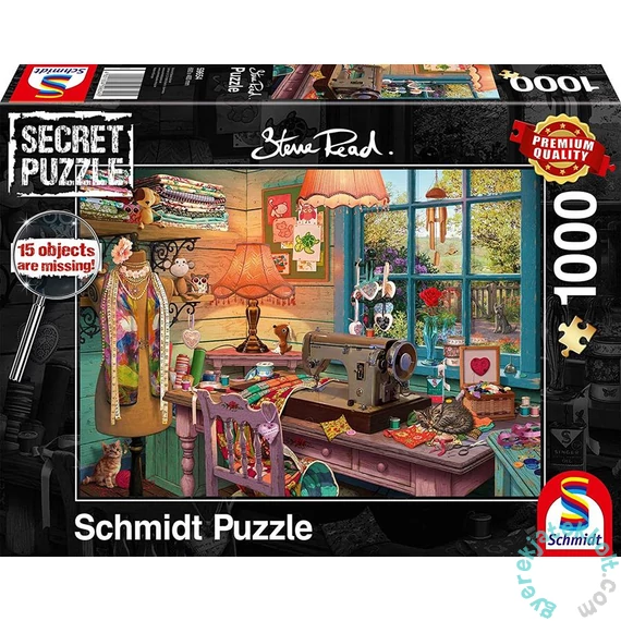 Schmidt 1000 db-os Secret puzzle - In the sewing room (59654)