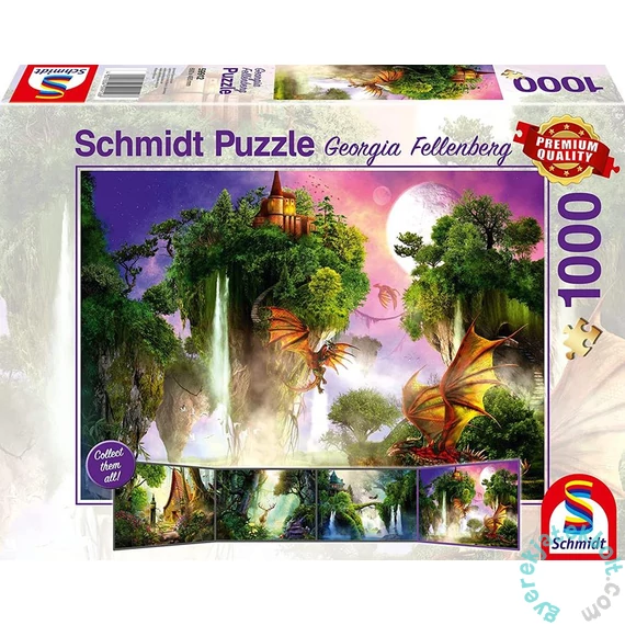 Schmidt 1000 db-os puzzle - Custodians of the forest, Georgia Fellenberg (59912)