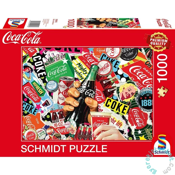 Schmidt 1000 db-os puzzle - Coca Cola - Is it (59916)