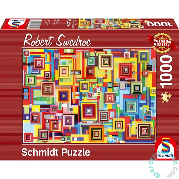 Schmidt 1000 db-os puzzle - Cyber Intervention, Robert Swedroe (59933)