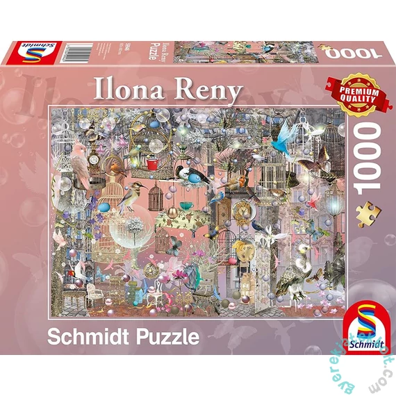 Schmidt 1000 db-os puzzle - Beauty in Rose, Ilona Reny (59946)