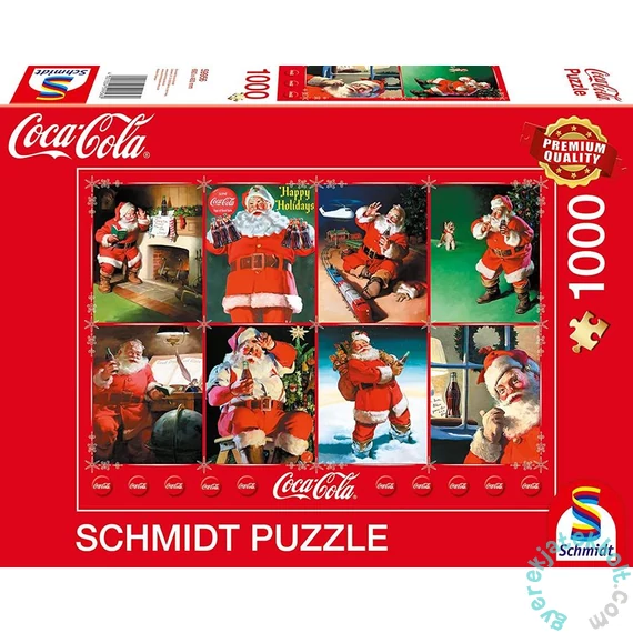 Schmidt 1000 db-os puzzle - Coca Cola - Santa Claus (59956)