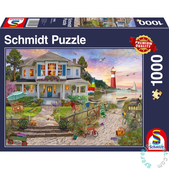 Schmidt 1000 db-os puzzle - The Beach house (58990)