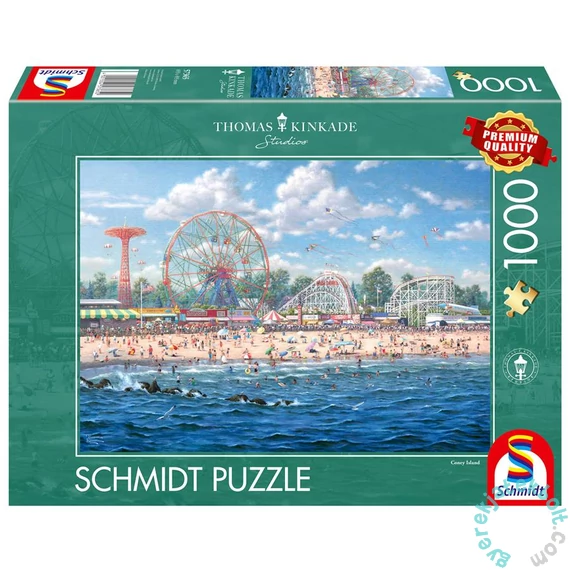 Schmidt 1000 db-os puzzle - Coney Island - Thomas Kinkade (57365)