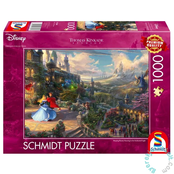 Schmidt 1000 db-os puzzle - Disney Dreams Collection - Sleeping Beauty - Thomas Kinkade (57369)