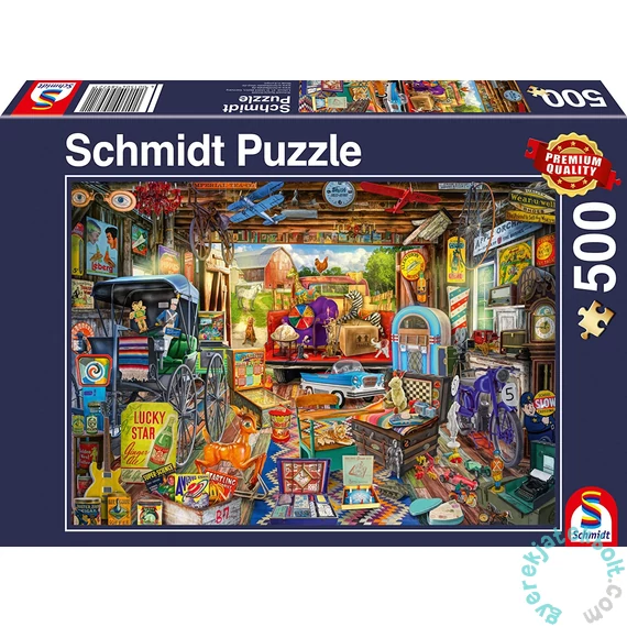 Schmidt 500 db-os puzzle - Garage sale (58972)