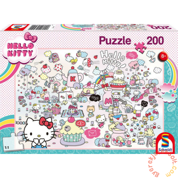 Schmidt 200 db-os puzzle - Kitty’s world (56410)
