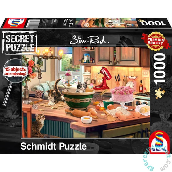 Schmidt 1000 db-os Secret puzzle - At the kitchen table (59919)
