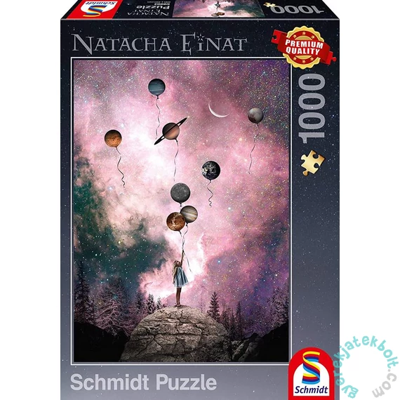 Schmidt 1000 db-os puzzle - Planet longing, Natacha Einat (59903)