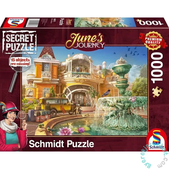 Schmidt 1000 db-os Secret puzzle - Orchid Mansion (59973)