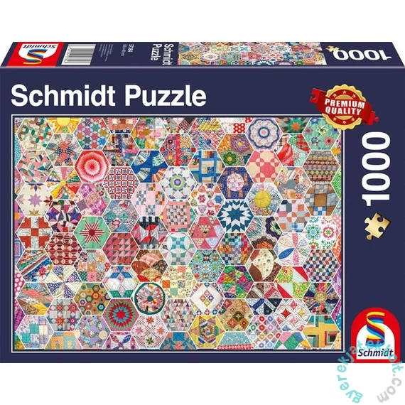 Schmidt 1000 db-os puzzle - Patchwork (57384)